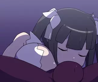 Hestia suck a big dick