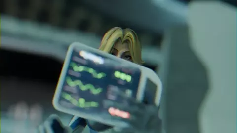 Sue Storm  checking data (FNaked)