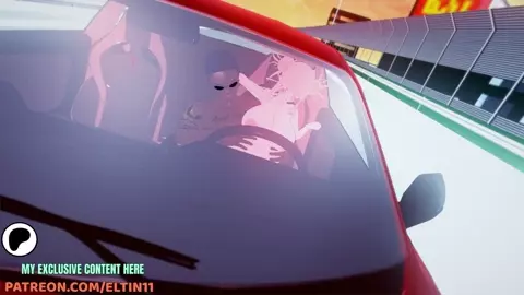 Rough Car Ride Turns Steamy with Brutal Black Cock Filling Himiko Toga