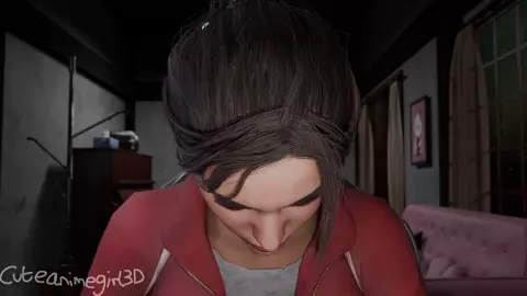 Zoey attempts the Donut Tutorial [cuteanimegirl3D]