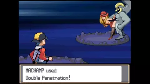 Serena and a Wild Machamp