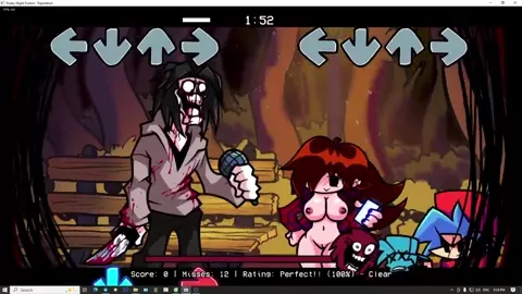 friday night funkin trepidation vs jeff vs slenderman gf nude mod