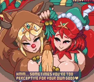 Pyra Mythra Christmas (No sound yet)