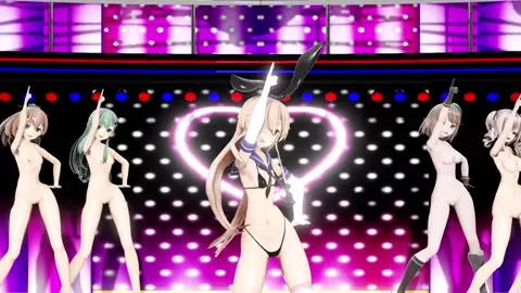 Shimakaze & Fleet Girls - Massara Blue Jeans [MMD R18] RubyMMD