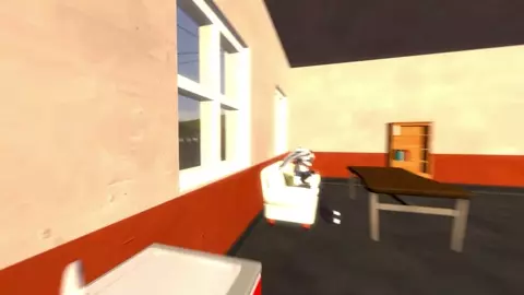 Ankha is saved by a guy and she thanks him in her room.