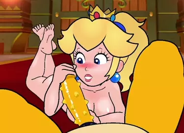 Bowser x Peach Teasing Handjob (early)