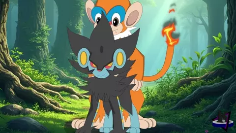 Luxray x Monferno