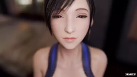 Tifa's Loving Handjob