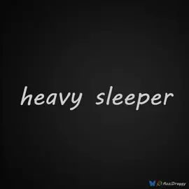 Heavy sleeper by azzidraggy