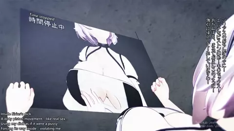 [Eng] Sirius's Futanari Time-Stop Trap: Urethral Birth (Jaxmmd)