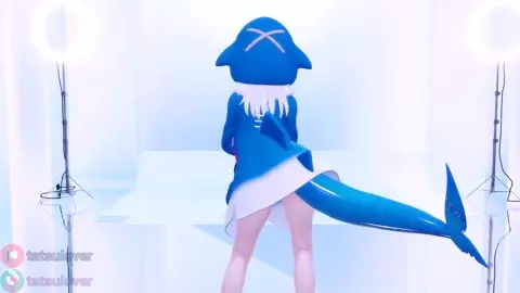 【R-18 MMD】 D.HOLIC - Chewy - Gawr Gura