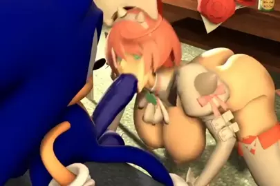 Elphelt blowjob Sonic