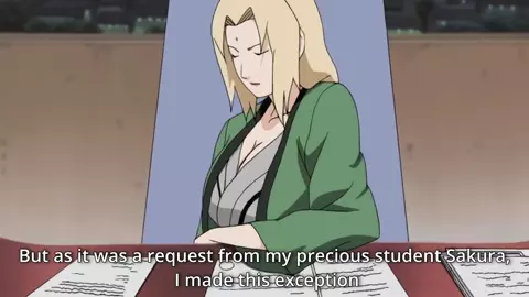Tsunade tests you to become a ninja - Naruto JOI