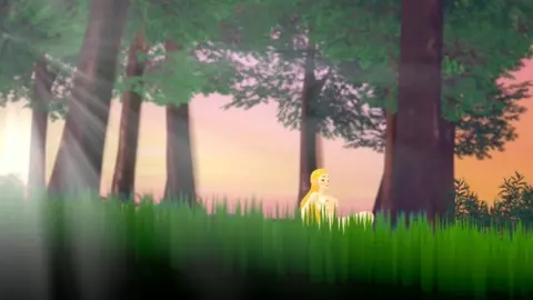 Princess Zelda in Forest