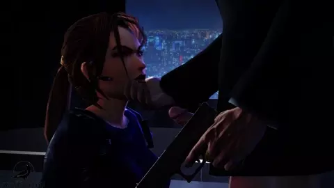 Lara Croft Deepthroat