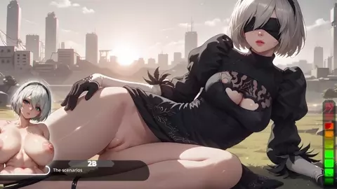 [Voiced joi] 2B's Loser Exam [Public V]