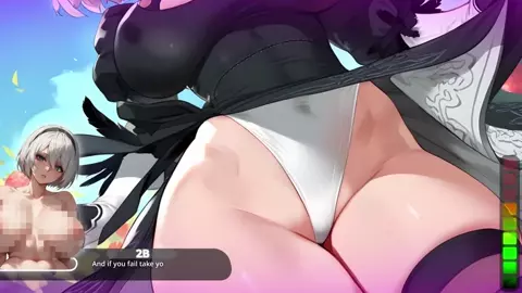 [Voiced joi] 2B's Loser Exam [Public V]