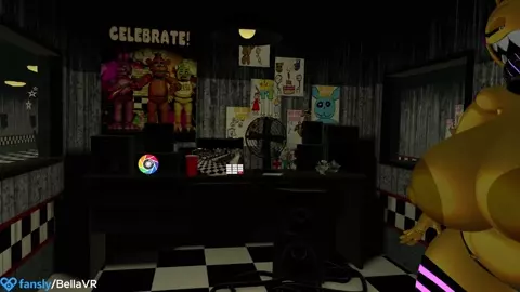 Toy Chica night shift Blowjob