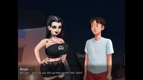 A Summertime Saga Fan Edit: Rooftop Rendezvous [starring Odette]