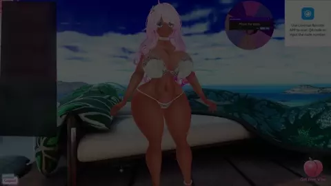 Pink flower bimbo loves getting dicked~!