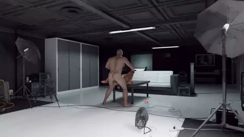 Valerie spread legs on a table (WHITE)