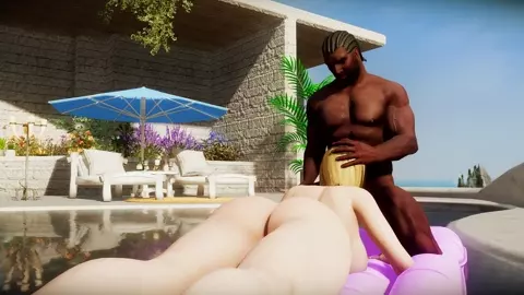 Emma Frost on Vacation (Blacked)