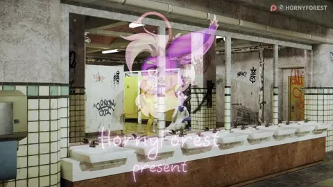 Hornyforest - Toilet gangbang