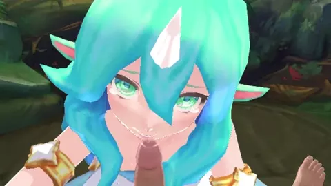 TRY MMD "SORAKA BLOWJOB IN LEAGUE OF LEGENDS"