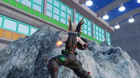 [Bakugou and Mirko] Mirko VS Bakugou Katsuki (Training Edition)