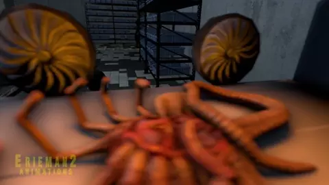 "The Lab" Black Widow x Facehugger (Short)