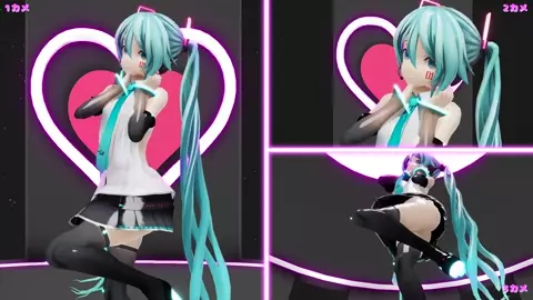 [Hatsune Miku] Darling Dance [Transparent Pee]