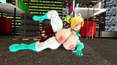 Biker Rosalina Fucked By Inkling Boy