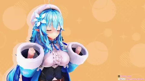 [Tsurara] Sad Cat Dance Reverse Bunny - Yukihana Lamy / Houshou Marine