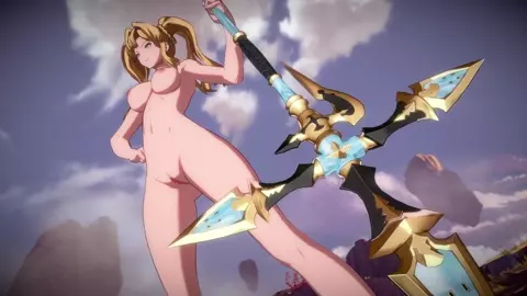 Nude Duel Beatrix vs Zeta - Granblue Fantasy VSR