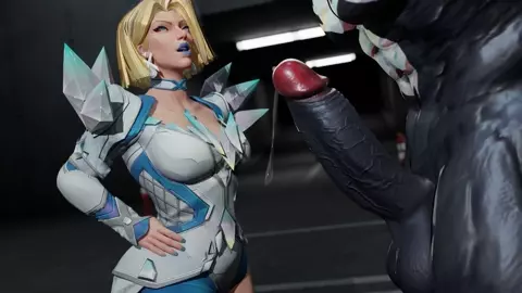 Emma’s Diamond Grip Thighs vs the Symbiote