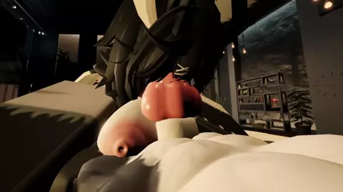 Cute moth gets fucked by a big dicked furry in Roblox