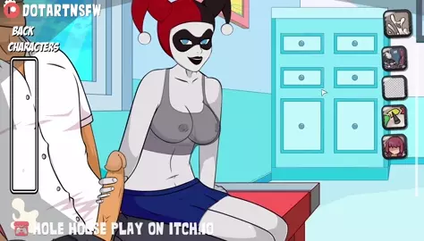 Harley Quinn Classic Full Scene Creampie Compilation - Hole House Game