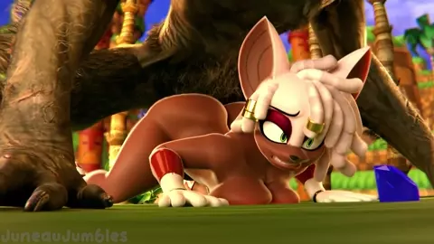 Rouge fucked by Monster