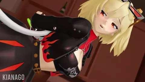 Burnice getting Fucked by Tentacles (@kianago)