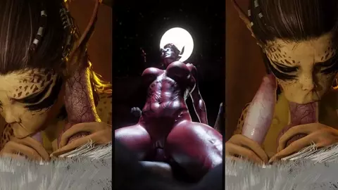 Bestiality Gate (Arckom PMV - Baldur's Gate - Commission)