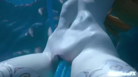 Escoffier tentacled underwater