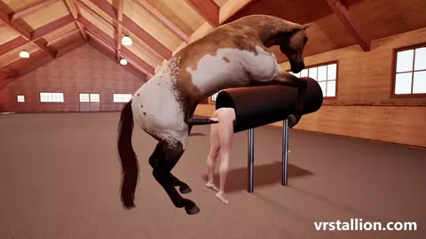 Stuck Inside Horse Breeding Mount
