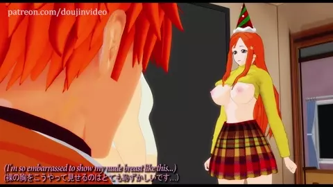 Inoue Orihime 井上織姫 - Bleach ブリーチ - Cheating on Christmas Part 2