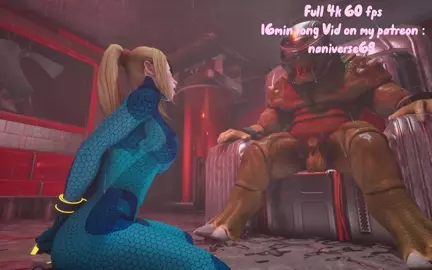 Samus Aran Metroid captured by Umbrella