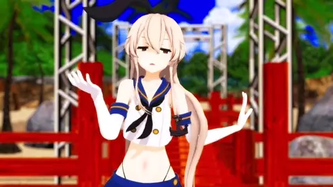 Shimakaze - Shake It (ver. 2) [MMD R15] raWfOdoG