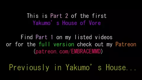 Yakumo's House of Vore 2 (Giantess Vore)