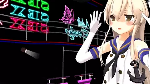 Shimakaze - Delusion [MMD R18] RubyMMD