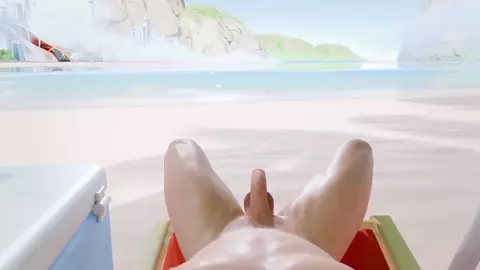 Squirrel Girl Enjoys a Nice Day at The Beach ????️ [Liepraag]