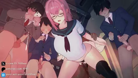 Yanagi gangbang