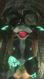 Naughty gremlin got caught and used as toy